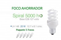 AHORRADOR 20 WATTS ESPIRAL